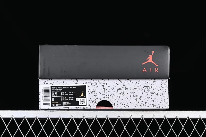 All categories Air Jordan Jordan series basketball shoes Air Jordan 4 Air Jordan 4 Retro "Frozen Moments" AJ4 Joe 4 electroplated silver AQ9129-001